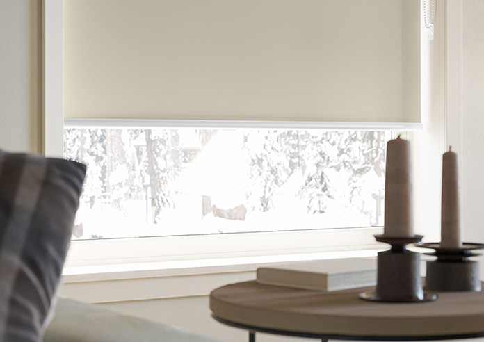 Levant (FR Blackout), Pecan - Twist&Fit Roller Blind - Image 5